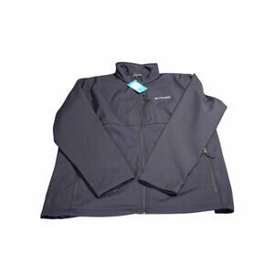 Men’s Navy Columbia Soft Shell Jacket Size 2XL